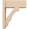 Ekena Millwork 8-in W x 20-in D x 24-in H Balboa Block Rough Cedar Woodgrain TimberThane Outlooker, Primed Tan OUTUR080X20X24BOA44RCPR - alternate 5